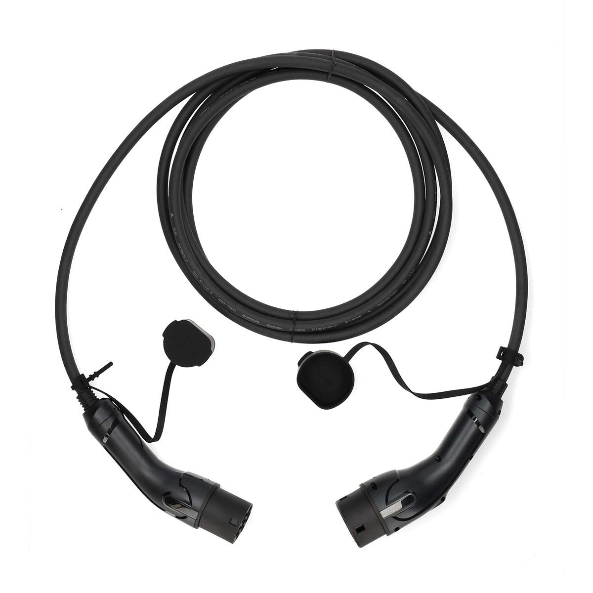 Nedis Electric Vehicle Cable | Cable Type 2 | 16 A | 11000 W | 3-Phases | 5.00 m | Black