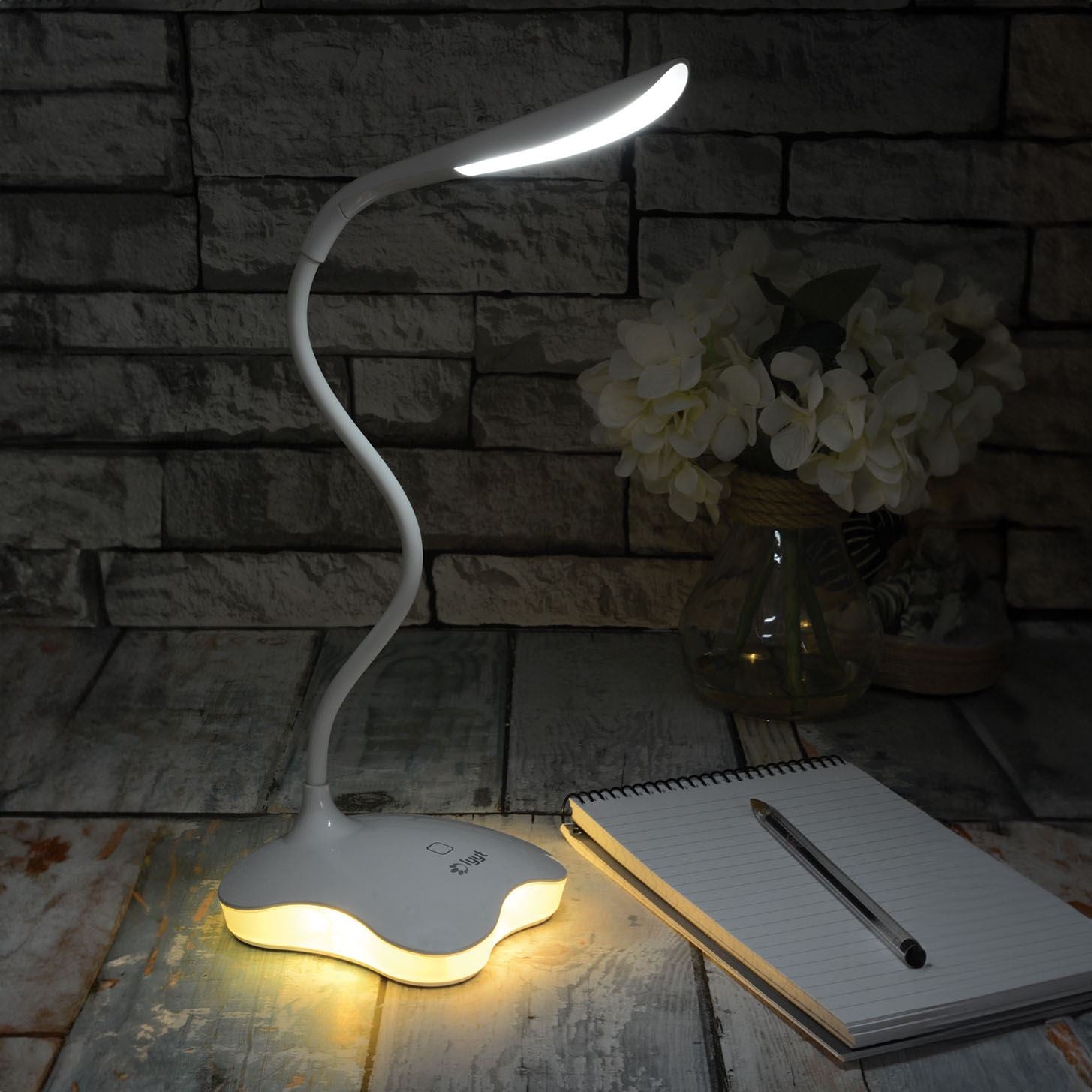 Dimmable Touch Sensor USB LED Desk Table Night Bedside Reading Lamp Light