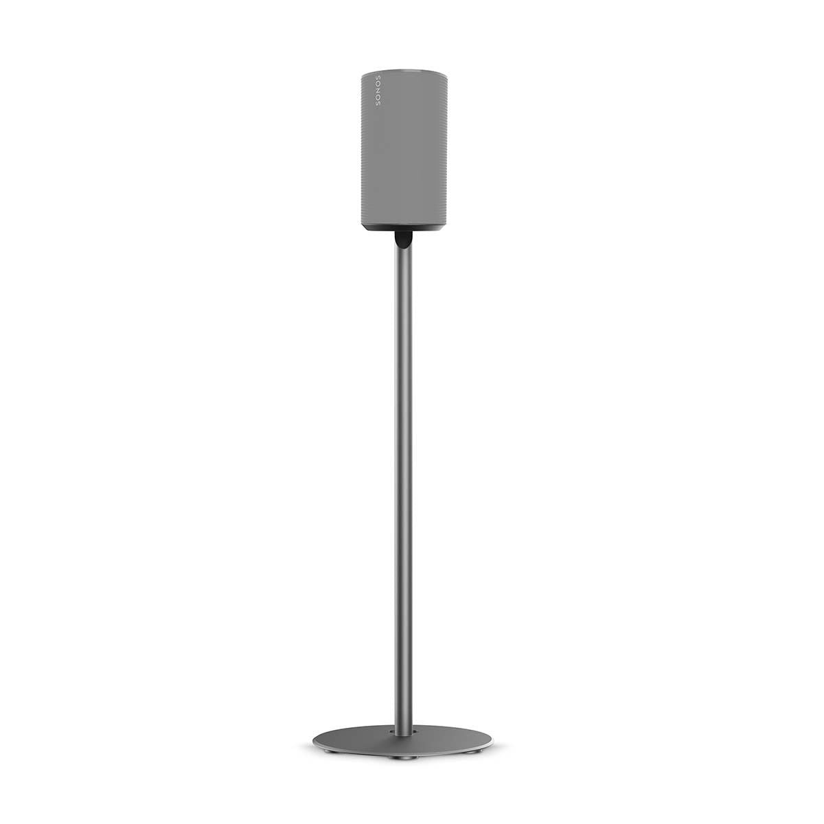 Nedis Speaker Stand Mount for Sonos Era 100, Fixed Height, Max. Capacity 3kg (Single Stand) - Black