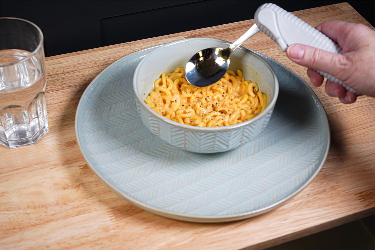 Large Handled Fork and Spoon Set Easy Hold - ideal for Elderly