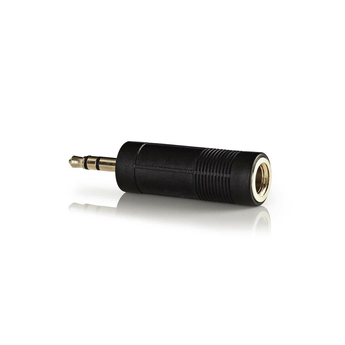 Ex-Pro 3.5mm Male Stereo (Small Jack) to 6.35mm Female Stereo Adapter (Big Jack)