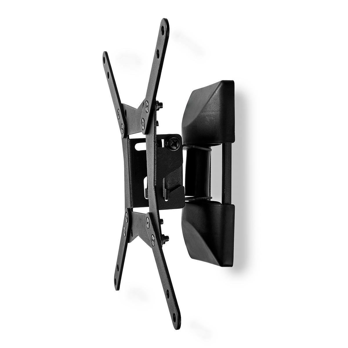 Nedis Full Motion TV Wall Mount | 10 - 32 " | Maximum supported screen weight: 30 kg | Tiltable | Rotatable | Minimum wall distance: 68 mm | Maximum wall distance: 68 mm | 1 Pivot point(s) | Steel | Black