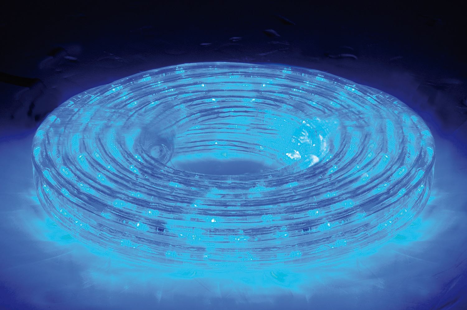 Lyyt 50m LED Super Bright Blue Rope Light Blue - Reel