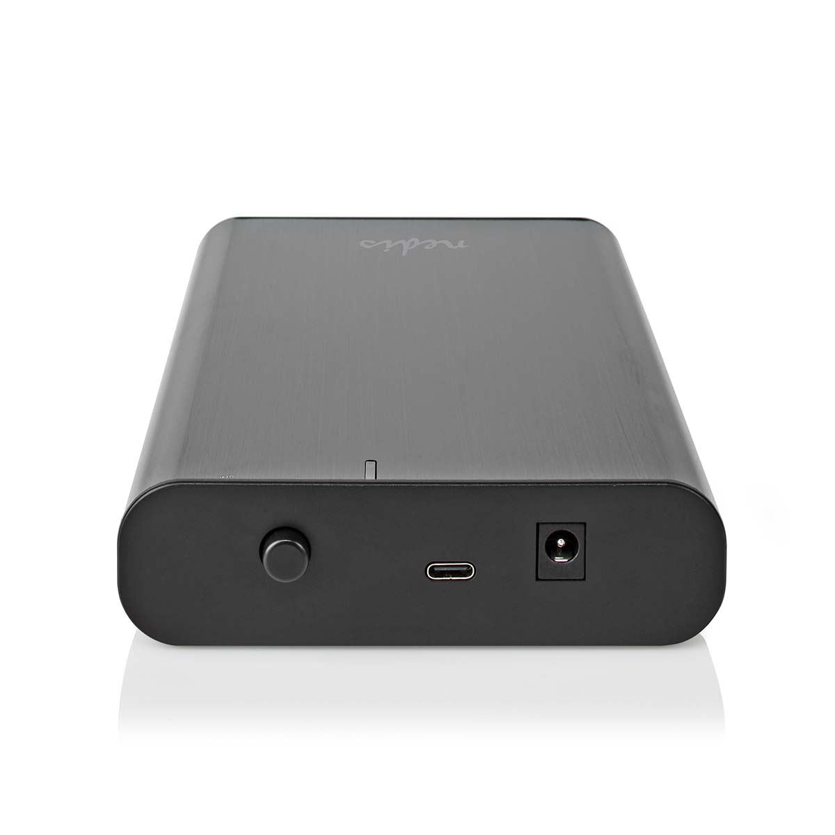 Nedis Hard Disk Enclosure | 3.5 " | USB 3.1 Gen1 | USB Type-A / USB Type-C™ | Notebook / PC | Aluminium