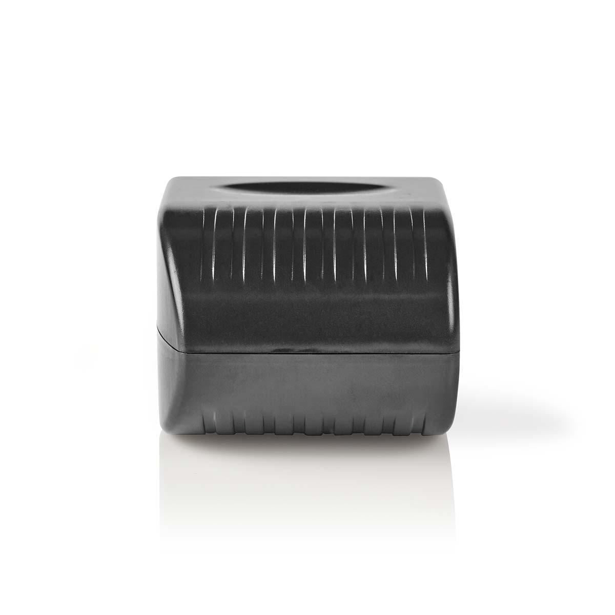 Nedis Power Socket Adapter | Type C (CEE 7/16) | 100 - 240 V AC 50/60 Hz | 12 V DC | 6 W | Mains Powered | 0.3 A | Black | Plastic