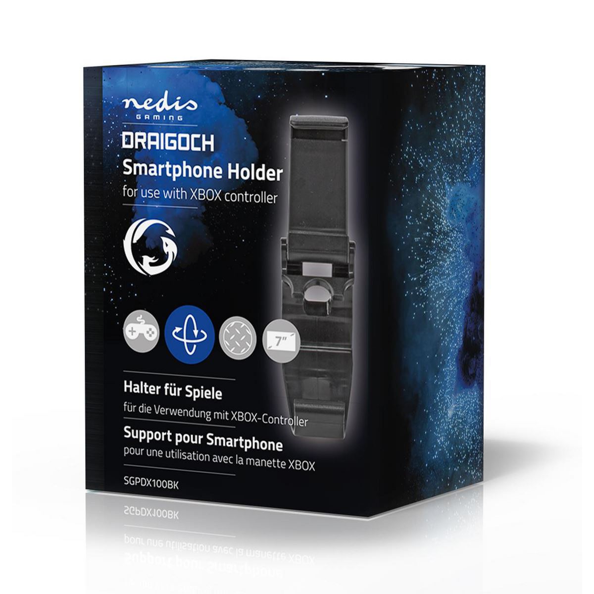 Nedis Smartphone Gaming Holder | Used for: Smartphone | 4.5 " | 6.5