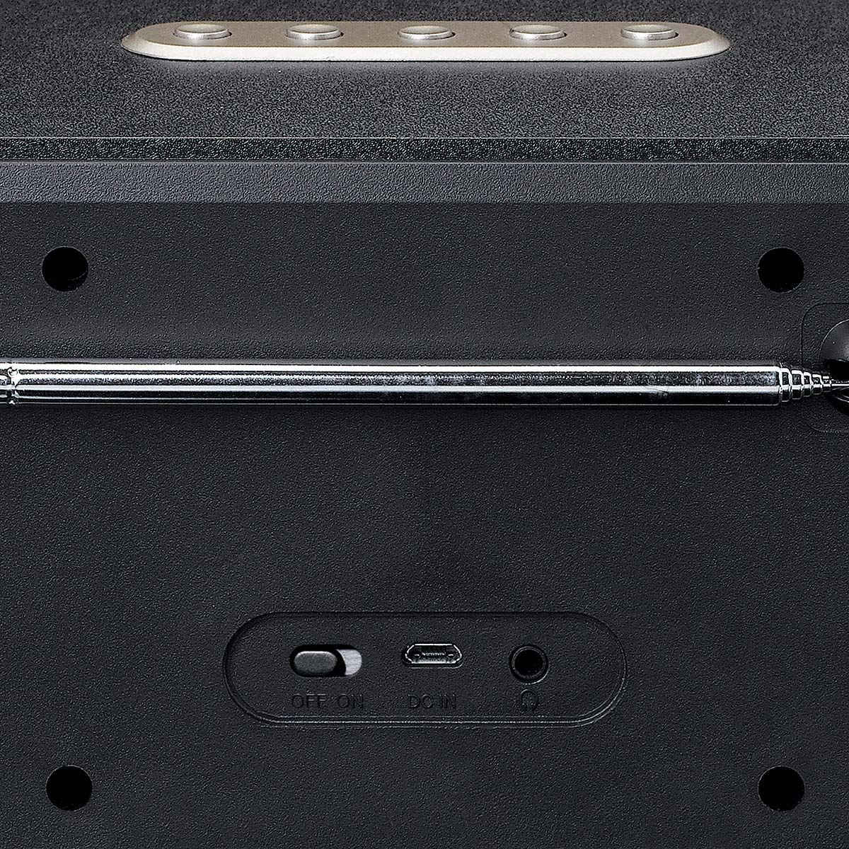 Lenco Stereo DAB+ FM Radio with Bluetooth® Black