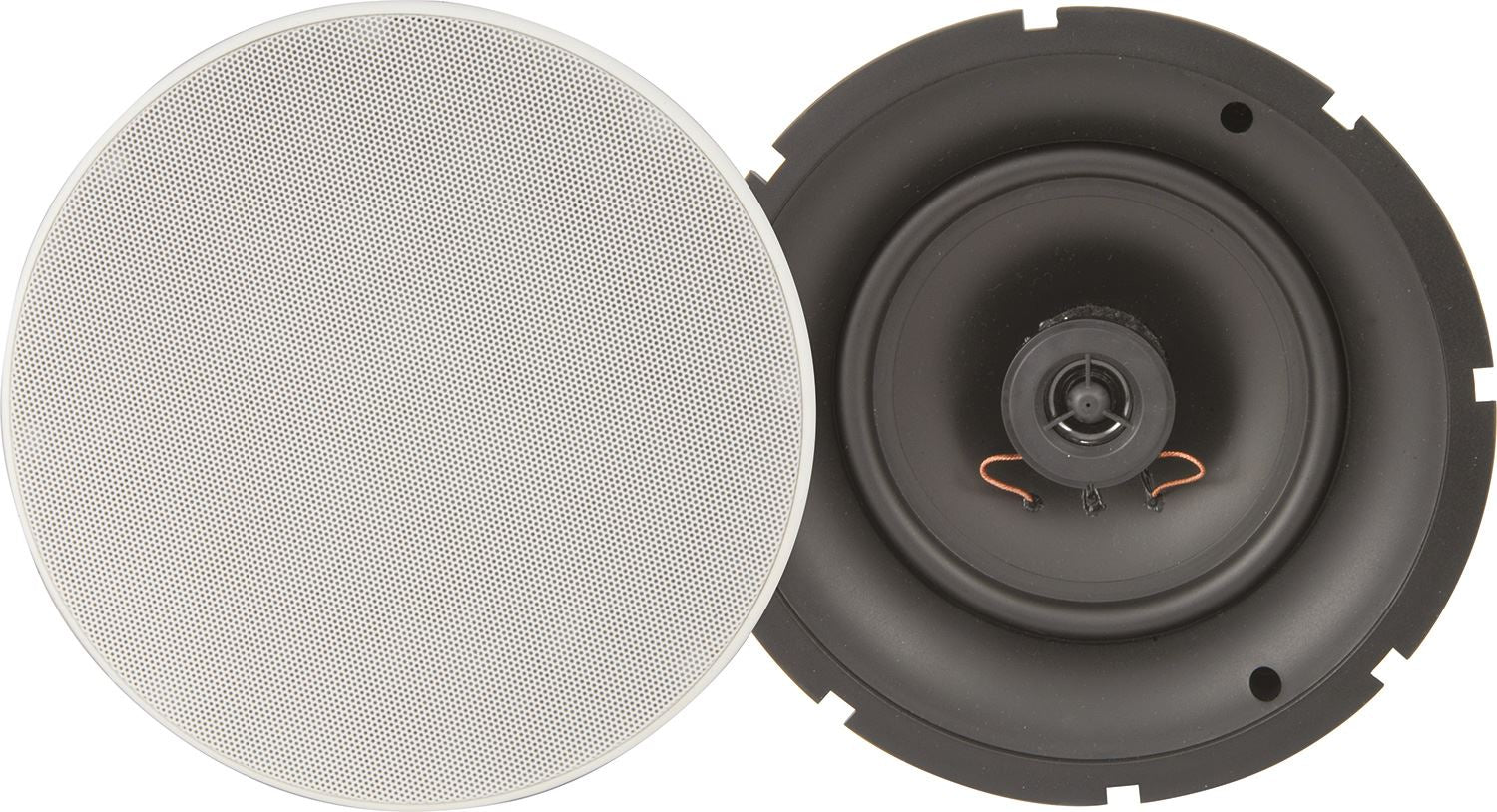 Adastra SL6 Slimline Discreet Ceiling Speakers - 6.5" (Pair) White