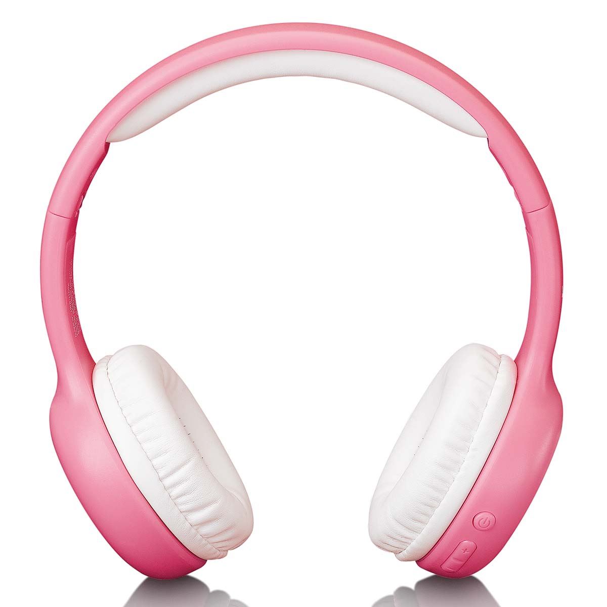 Lenco Kids Bluetooth® Headphone Limited 85dB with stickers - Pink
