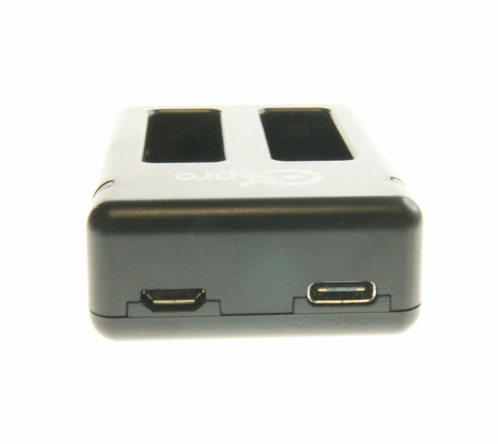Ex-Pro USB Dual Battery Charger for GoPro Hero 5, Hero 6 & Hero 2018, Twin Fast Charger for AHDBT-501 Batteries, LED Indicator