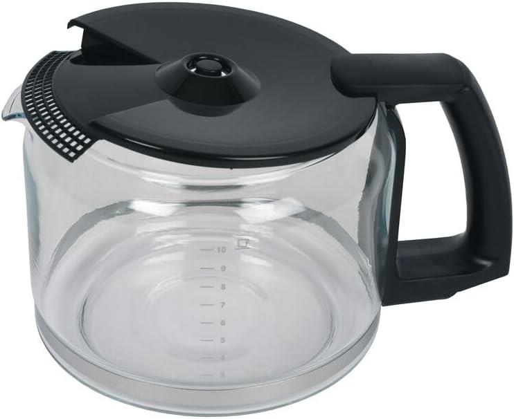 Krups Replacement Glass Jug Coffee Machine 034.42 F0344210F for T 10 Aroma / Plus, F 140 / F 145