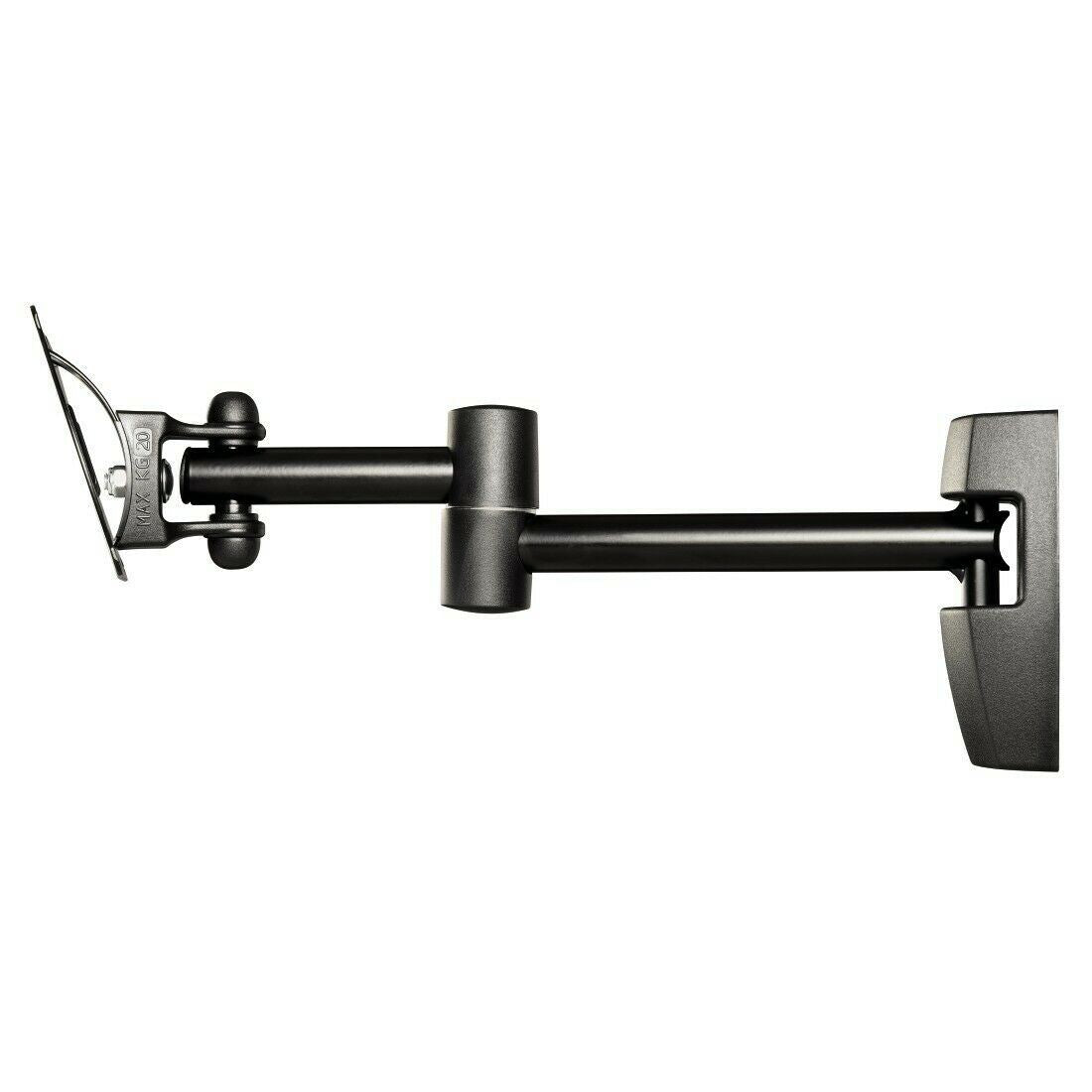 Hama Full Motion TV LCD Wall Mount | 10 - 32 " | Maximum weight: 20 kg | Tiltable | Rotatable | 2 Pivot point(s) | Steel | Black