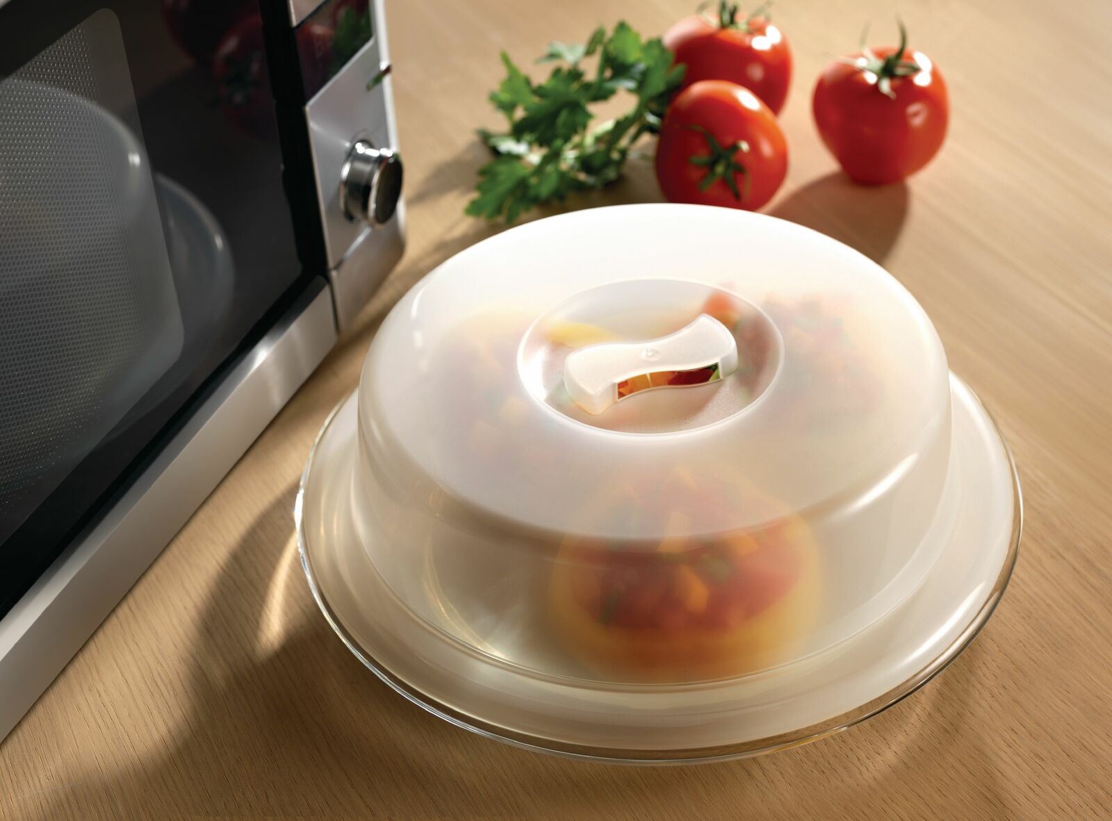 Electrolux 9029792372 Microwave Plate with Cover 26.5cm