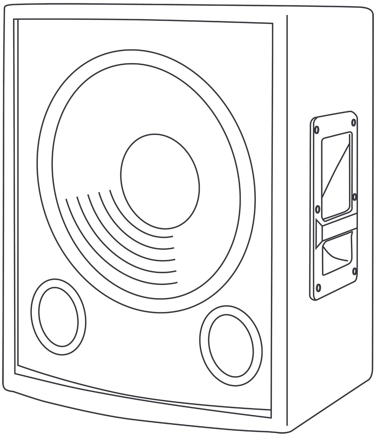 QTX | QT15S Bass box 38cm (15