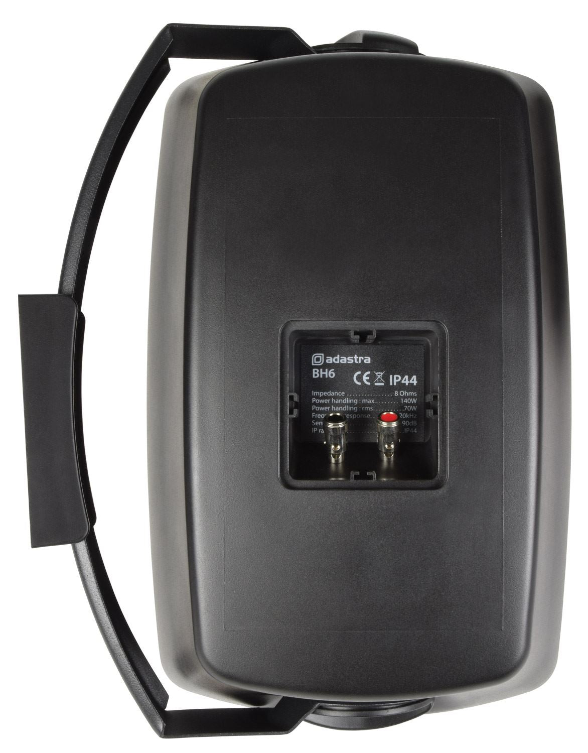 Adastra BH 6Background Speakers 6.5" Indoor Outdoor 70W RMS Pair - Black