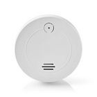 Nedis Smoke Detector Fire Alarm 85dB Siren EN14604 with Low Battery Alert