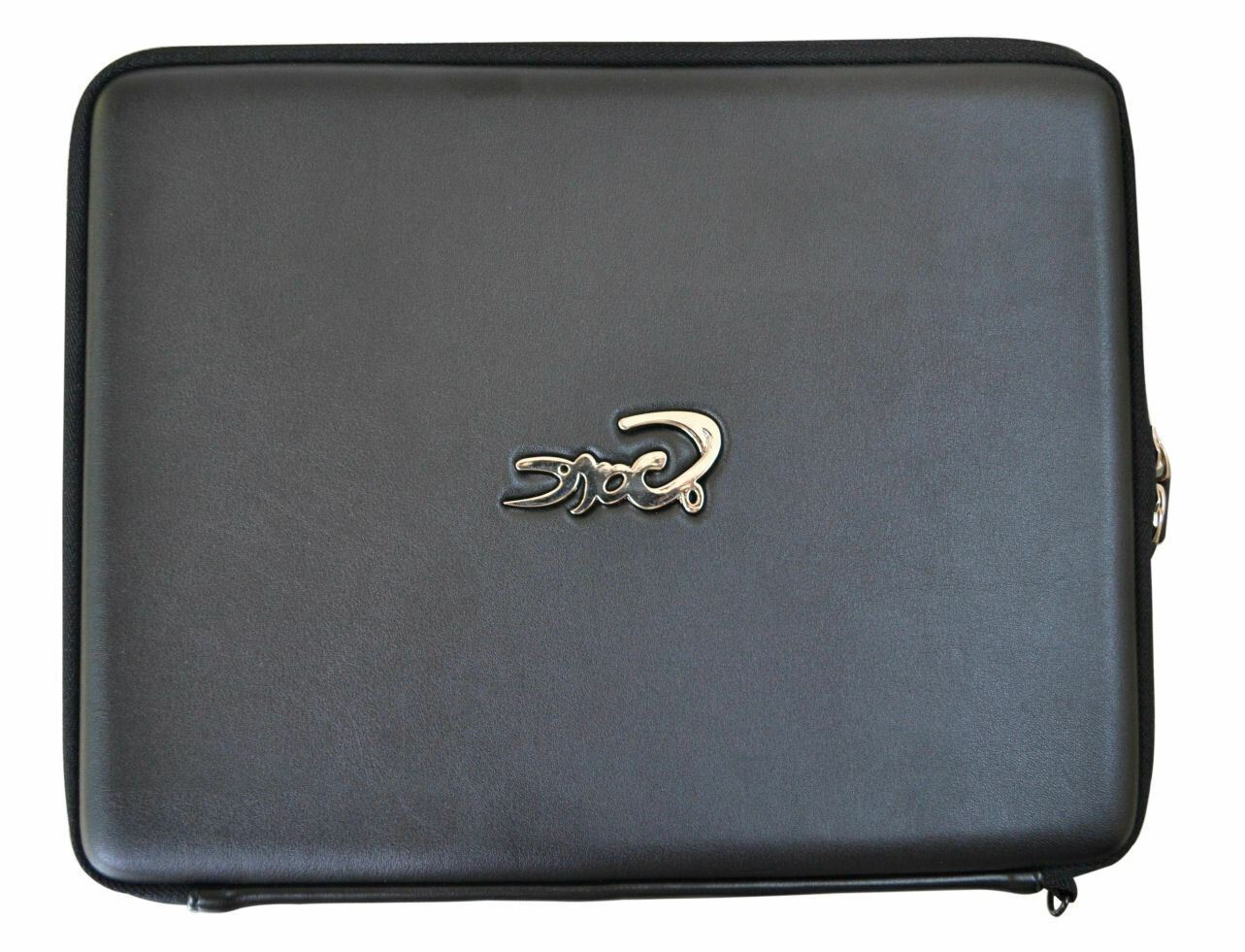 Croco Tough iPad 1 / 2 Case with Stand, Protective EVA Sleeve with Zipper, Built-in Holder & Storage Pockets, Durable Travel Case