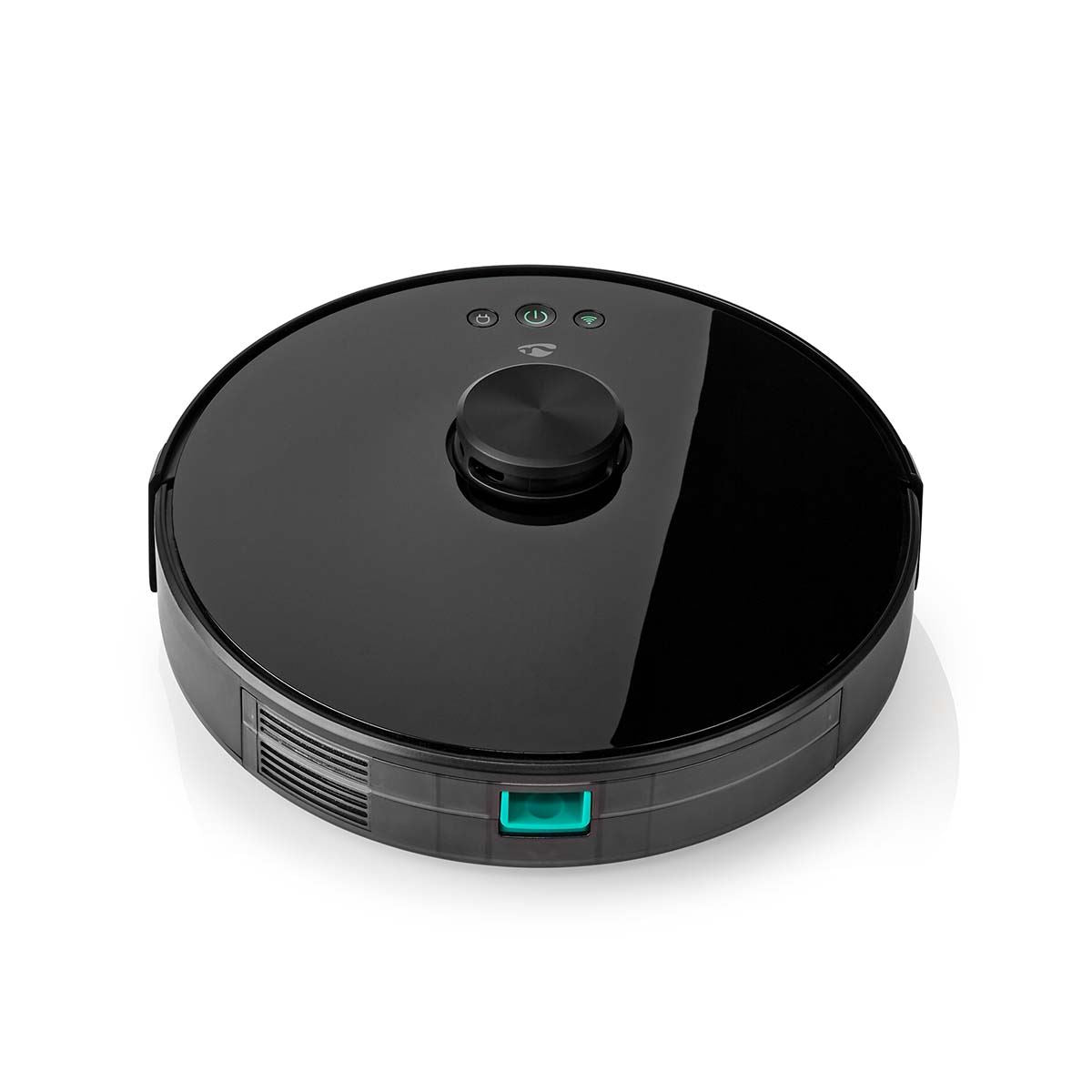 Nedis SmartLife Robot Vacuum Cleaner | Laser Navigation | Wi-Fi | Capacity collection reservoir: 0.6 l | Automatic charging | Maximum operating time: 2 hrs | Black | Android™ / IOS