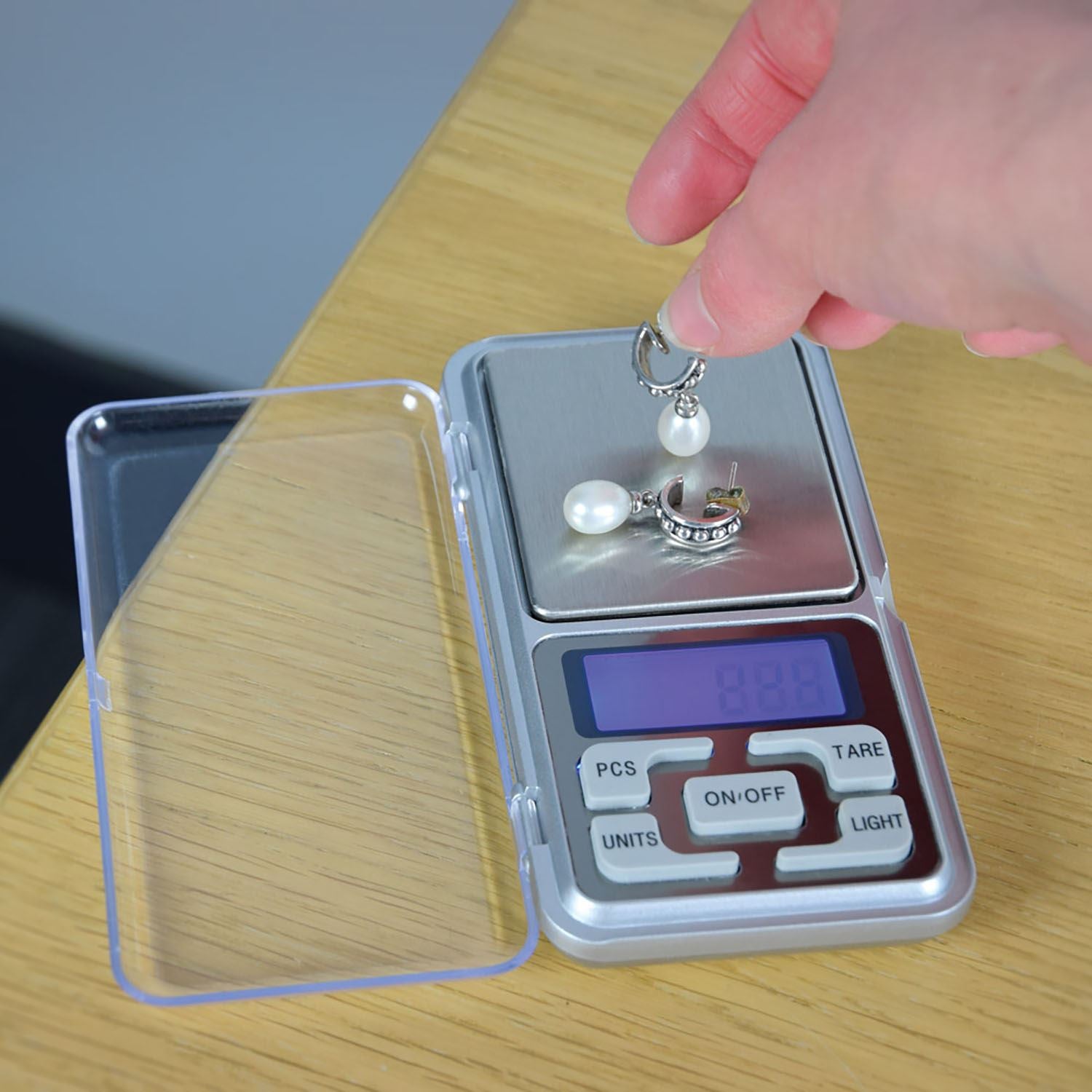 Mercury Mini Digital Electronic Pocket Gold Jewellery Weighing Scales 0.01G to 300 Grams