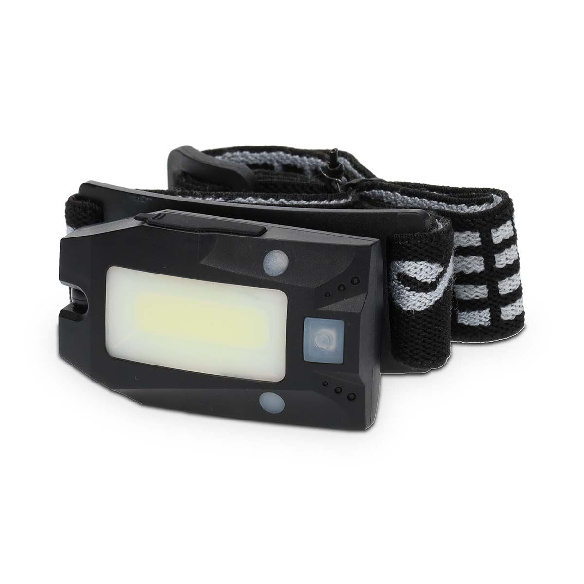 Nedis LED headlight | Battery Powered / USB Powered | 3.7 V DC | Batteries included | Rechargeable | Rated luminous flux: 180 lm | Light range: 20 m