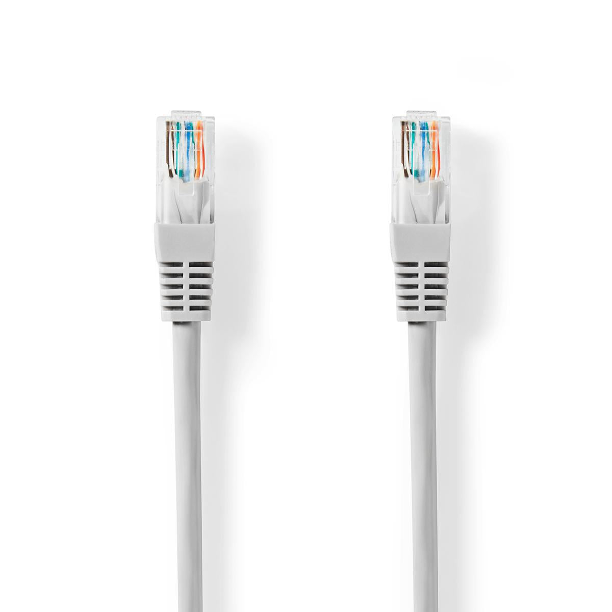 Nedis CAT5e Network Cable | U/UTP | RJ45 Male | RJ45 Male | 1.00 m | Round | PVC | Grey