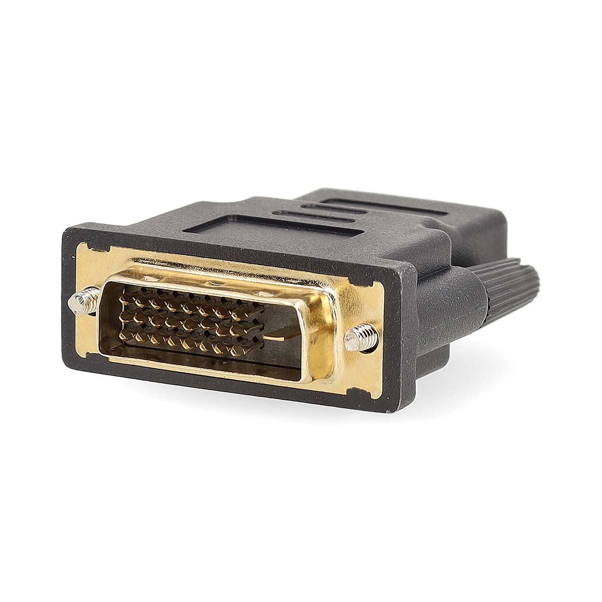 Nedis HDMI™ Adapter | HDMI™ Output | DVI-D 24+1-Pin Male | Gold Plated | Straight | PVC | Anthracite | 1 pcs | Window Box