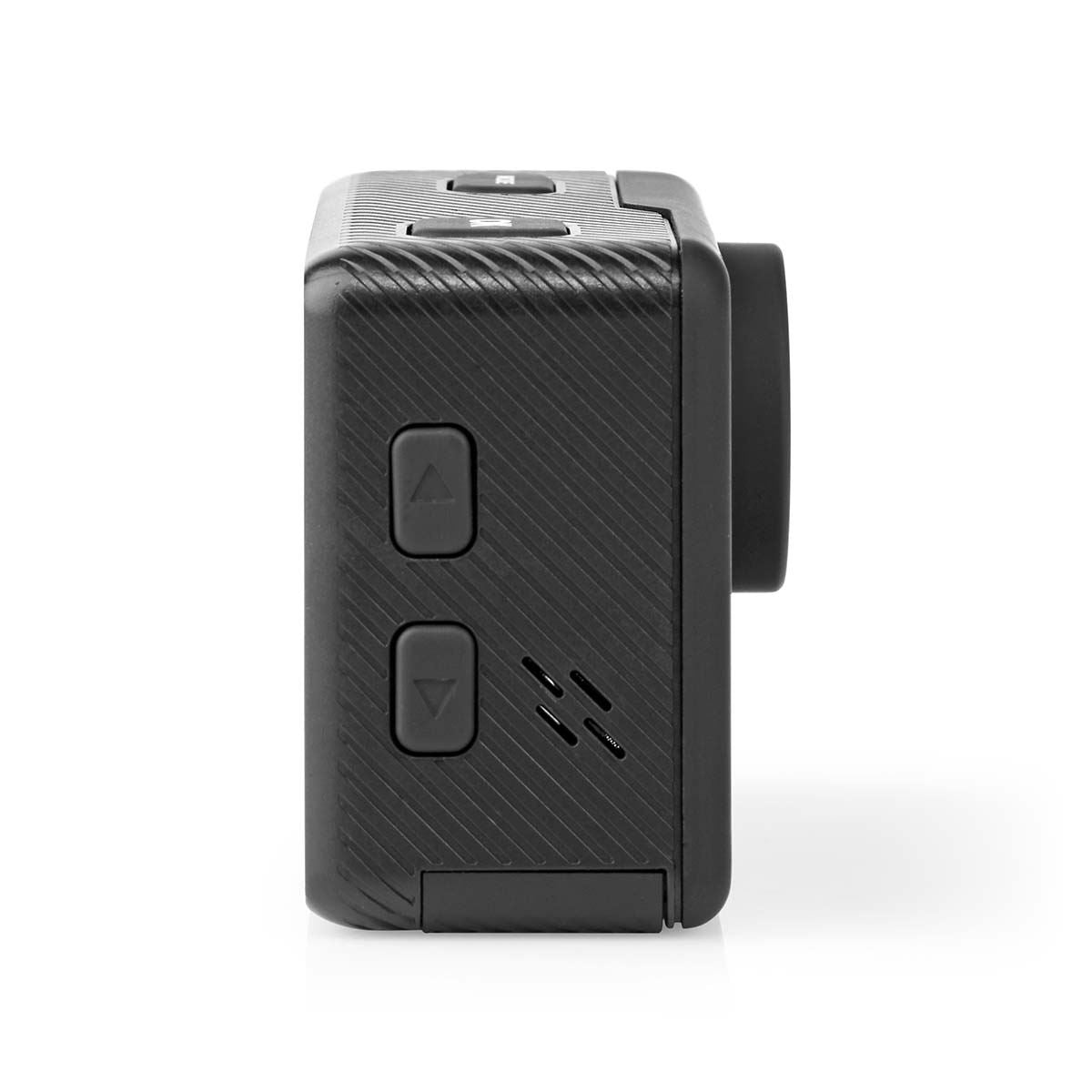 Nedis Dual Screen Action Cam, 4K Ultra HD 30fps, 16MP Photos, 2" Touch Back Screen, 1.3" Front Screen for Selfies & Vlogging, Waterproof to 30m with Mounting Kit and Wi-Fi Connectivity