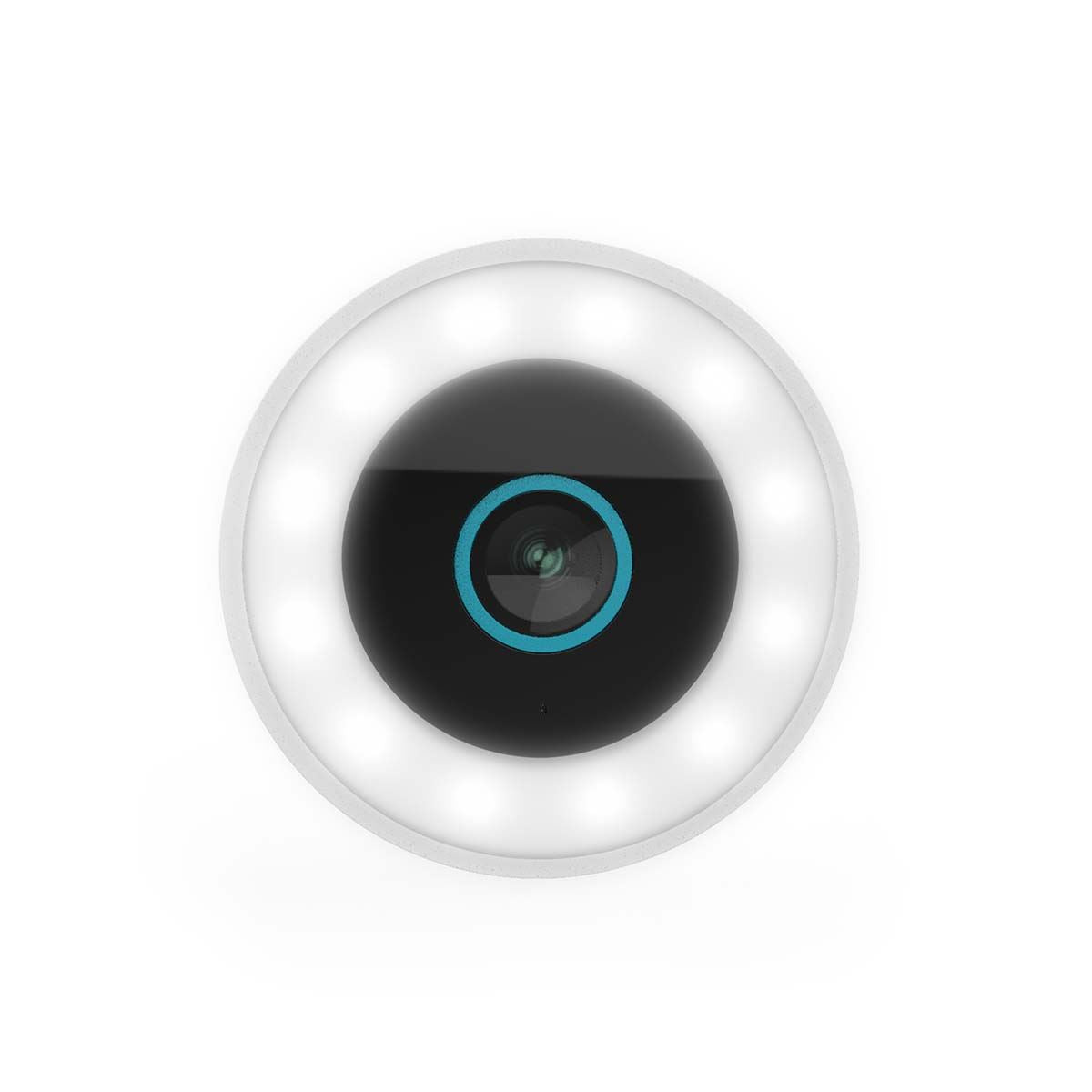 Nedis SmartLife Outdoor Camera | Spotlight | 3MP Full HD 1296p | IP65 | Cloud Storage (optional) / microSD (not included) / Onvif | 5 V DC | With motion sensor | Night vision | White