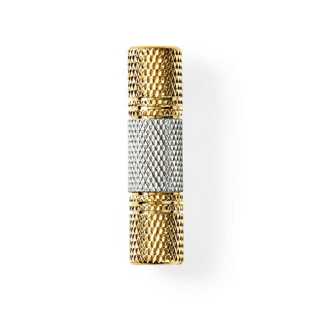Nedis Stereo Audio Adapter Coupler | 3.5 mm Female | 3.5 mm Female | Gold Plated | Straight | Metal | Silver