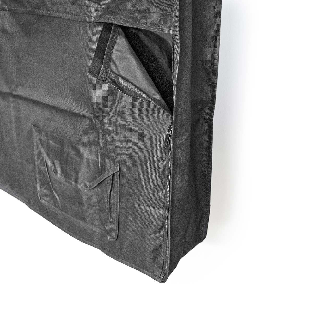 Nedis Outdoor TV Screen Cover, 65-70 in, Weatherproof Oxford Cloth, 360 Protection From Rain, Sunlight, Dust & Wind, with Side Zips & Remote Control Pocket, for Garden, Pub or Commercial Use