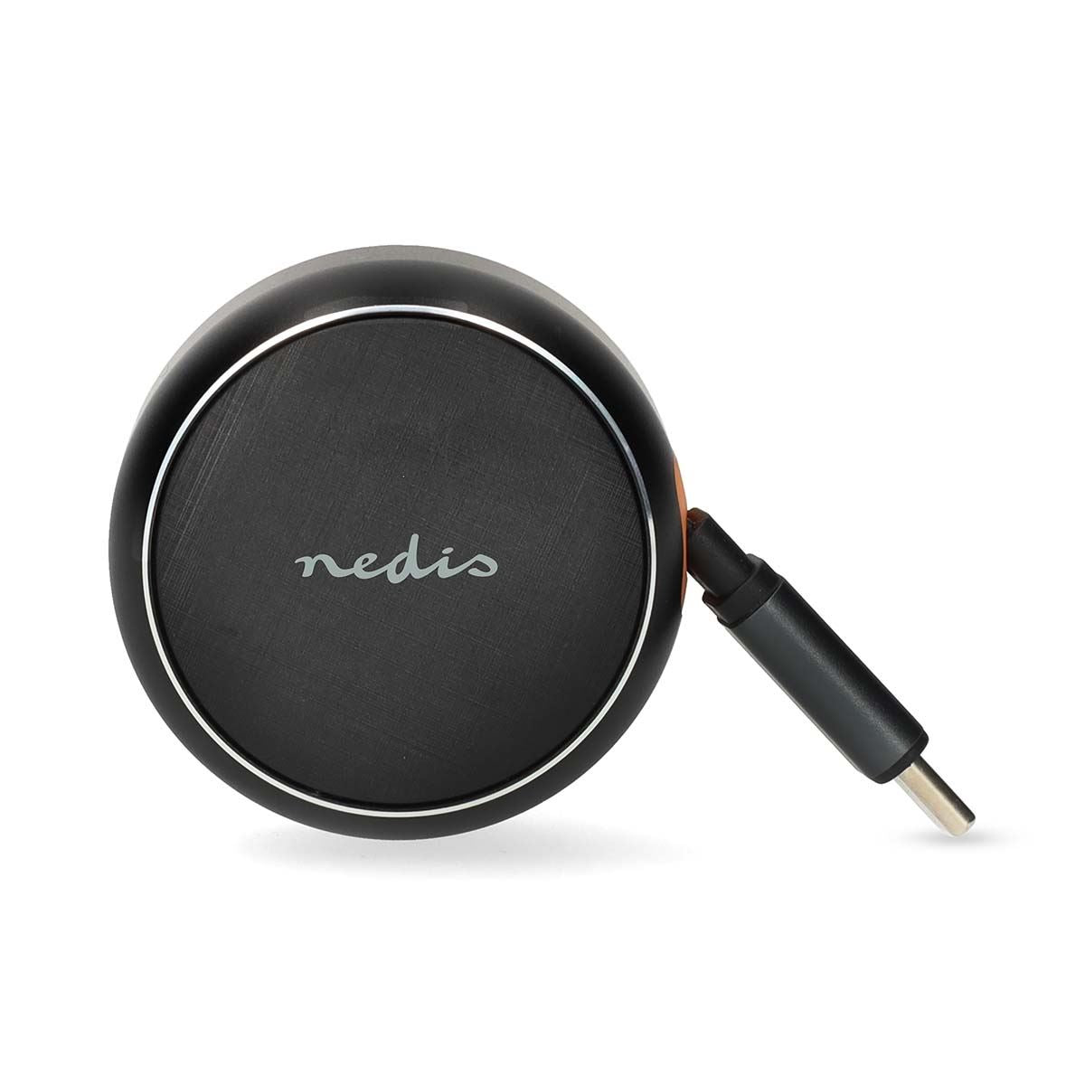 Nedis Car Charger | 30 W | 2.4 / 3.0 A | Number of outputs: 1 | USB-C™ Retractable Cable | 0.70 m | Automatic Voltage Selection