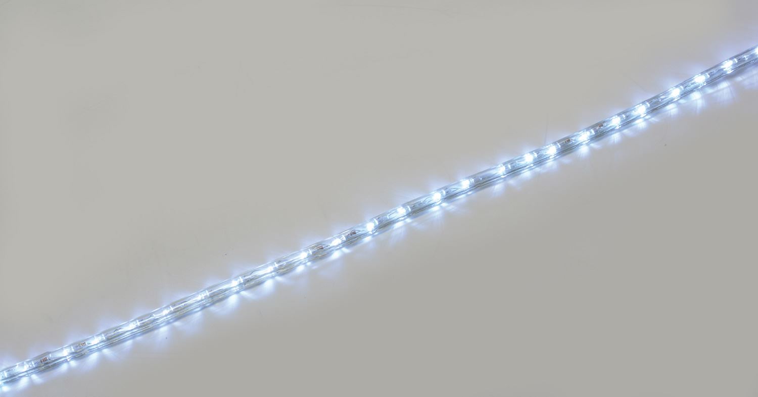 Lyyt 50m LED Super Bright ICE White (Cool White) Rope Light - Reel
