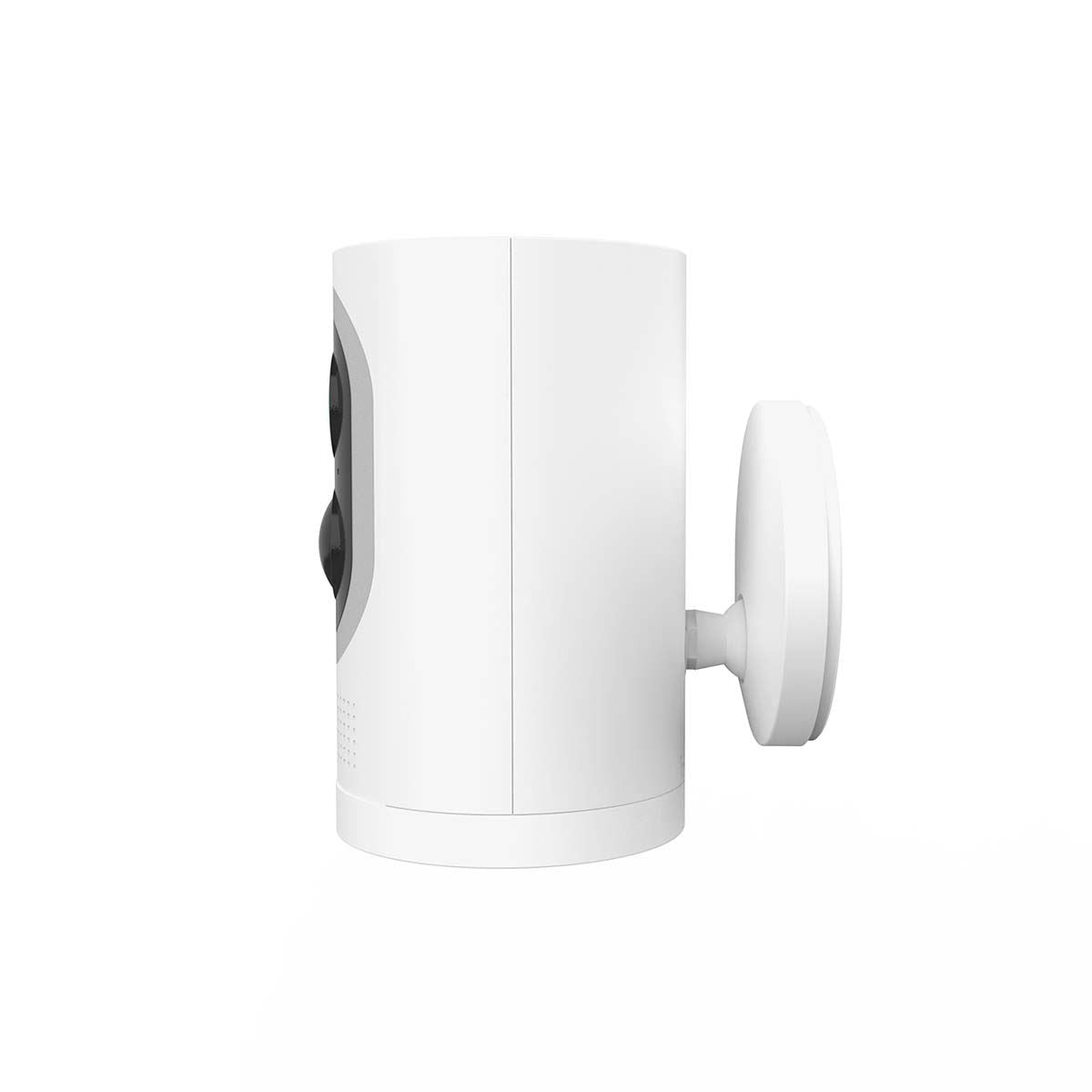 Nedis SmartLife Outdoor Camera | Spotlight | 3MP Full HD 1296p | IP65 | Max. battery life: 6 Months | Cloud Storage (optional) / microSD (not included) | 5 V DC | With motion sensor | Night vision | White