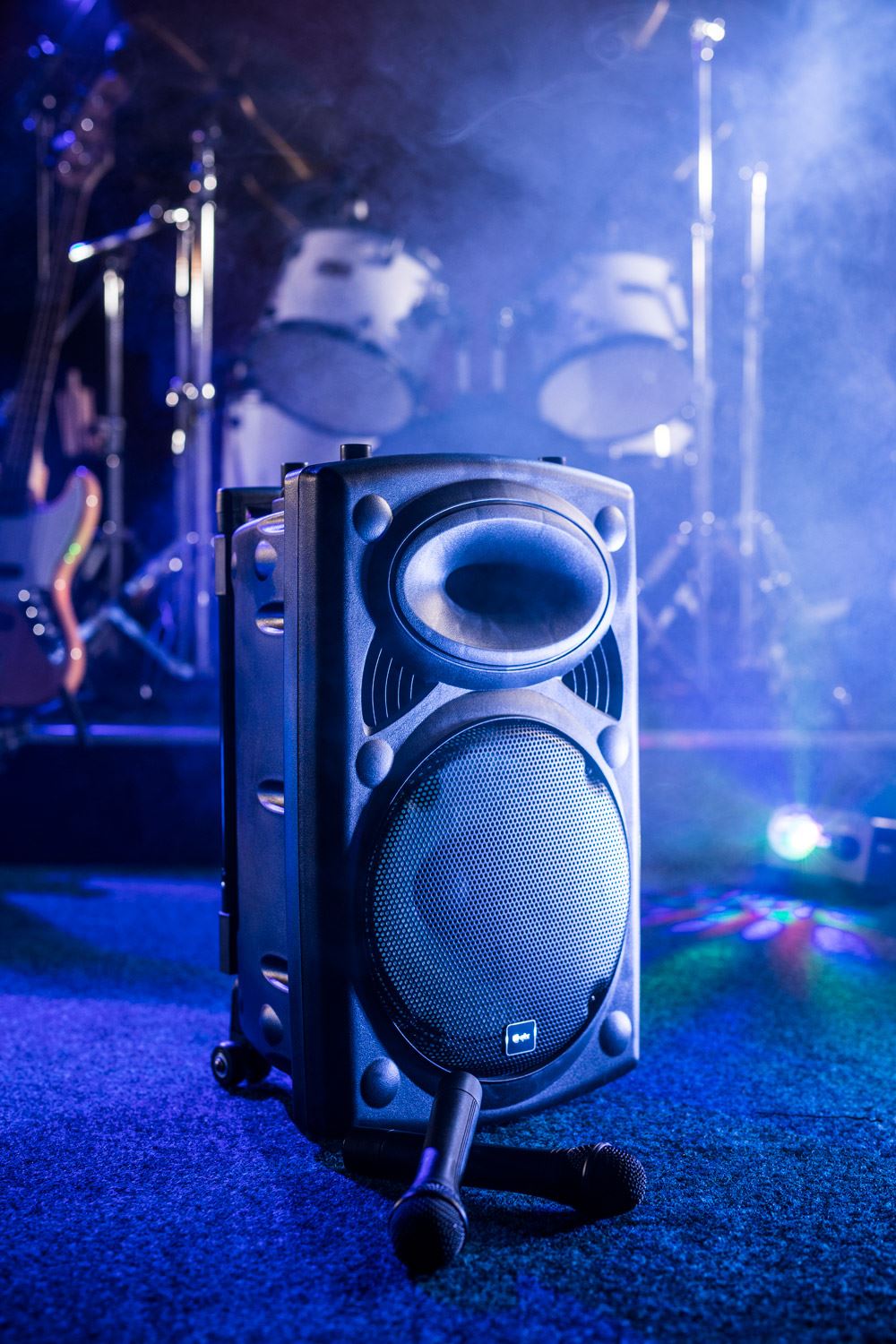 QTX QR QR10 300W 10" Series Passive Moulded PA Speaker Boxes