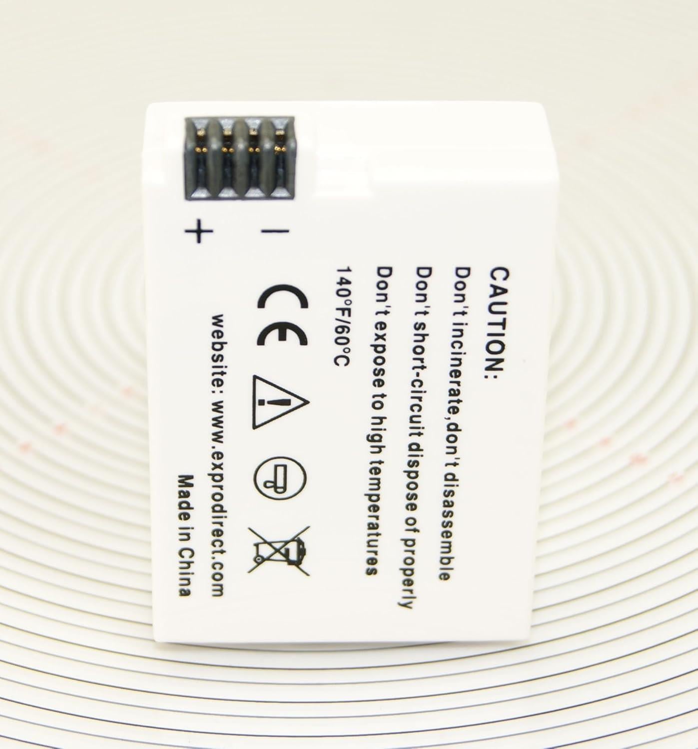 Ex-Pro Canon LP-E8, LP E8, LPE8 Canon White Series Li-on Digital Camera Battery