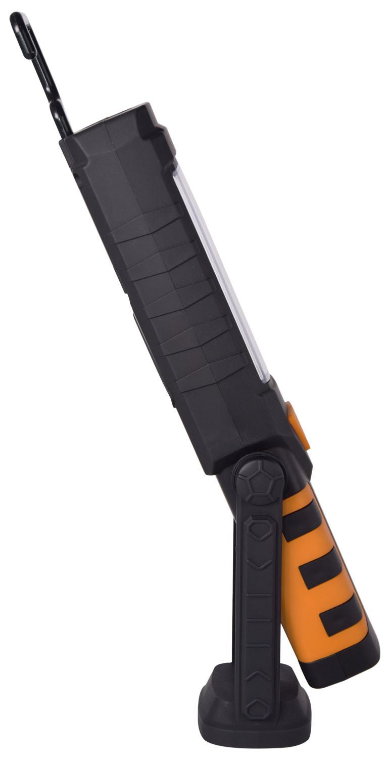 Lyyt | 3-in-1 Rechargeable Bright Worklight: 3W COB LEDs, Secondary LED Torch, and Emergency Red LED | Features Swivel Hook, Magnet, and USB Powerbank Function