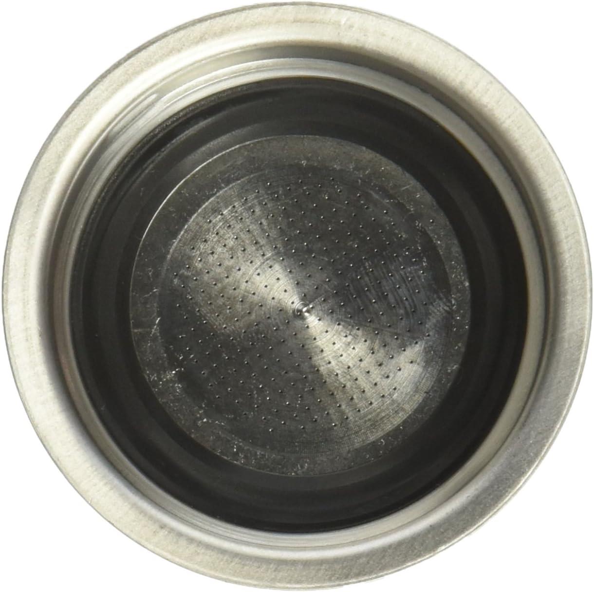 De'Longhi 7313285819 Two Cup Filter Assembly BAR32, EC155, EC270, EC460, EC702, ECO310.BK