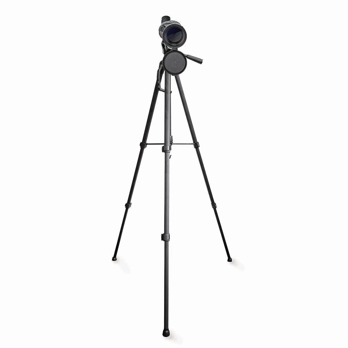 Nedis Spotting Scope | Magnification range: 20-60 | Objective lens diameter: 60 mm | Field of view: 38 m | Dioptric correction | Travel bag included | Black