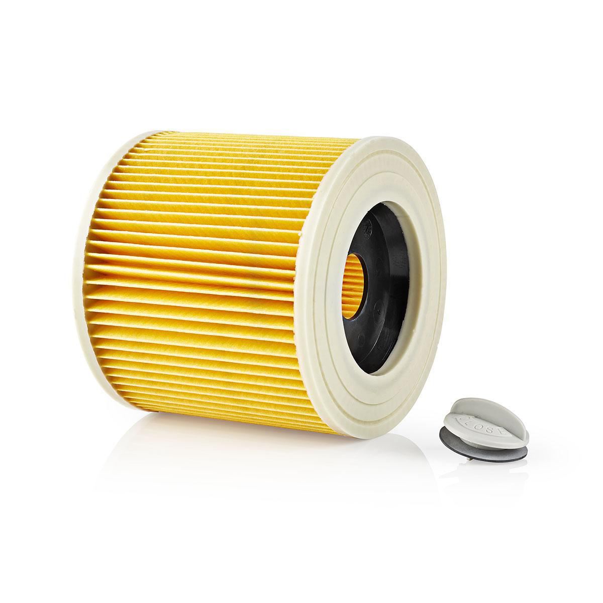 Nedis Vacuum Cleaner Cartridge Filter | Replacement for: Kärcher | A 2101 / A 2201 / WD 1 / WD 2 / WD 3 | Cartridge Filter