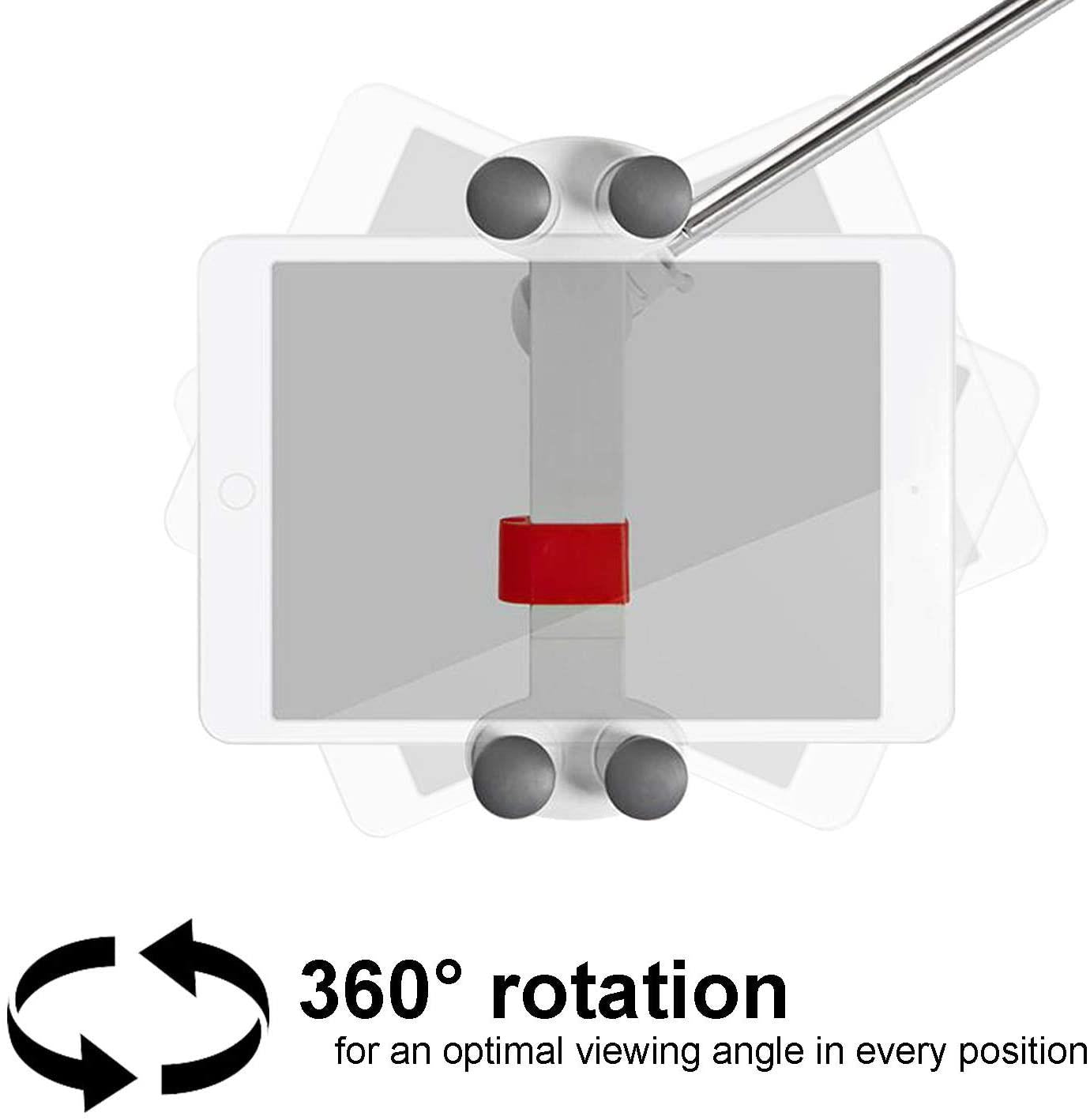 Nedis Tablet Stand | Universal | Interactive | Metal / White