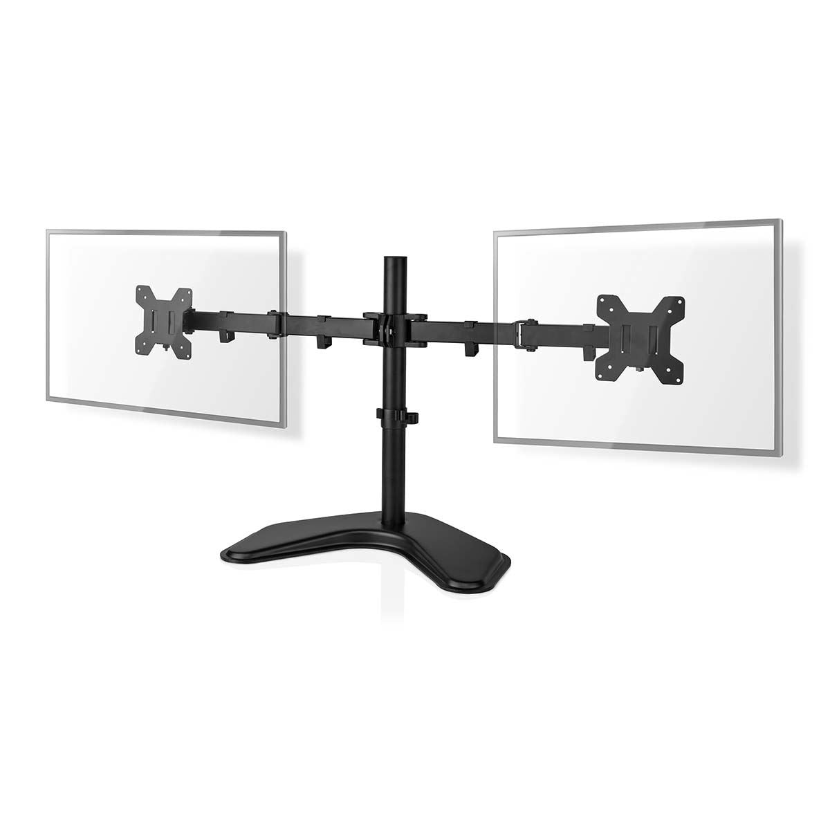 Nedis Desk Monitor Mount | 2 Screens | 15 - 32 " | 75x75 / 100x100 | Full Motion