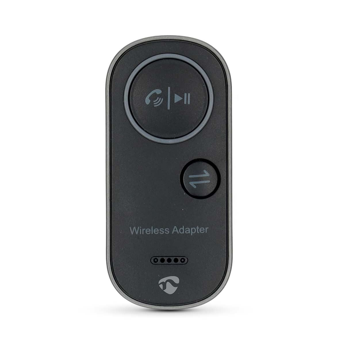 Nedis Bluetooth® Transmitter Receiver | Audio / video / data connections input: USB-C™ Female | Audio / video / data connections output: 1x 3.5 mm | SBC | Up to 1 Device | Maximum battery play time: 8.5 hrs | Black