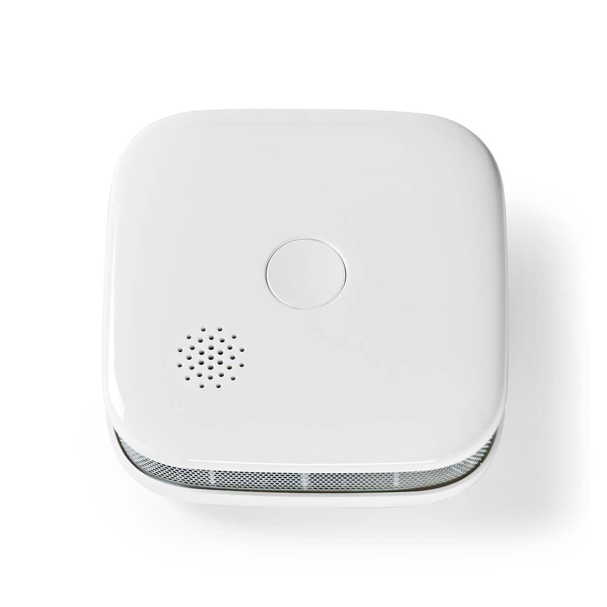 Nedis SmartLife Smoke Detector | Wi-Fi | Battery Powered | Sensor life cycle: 10 year | EN 14604 | Max. battery life: 24 Months | 85 dB | White | 1 pcs