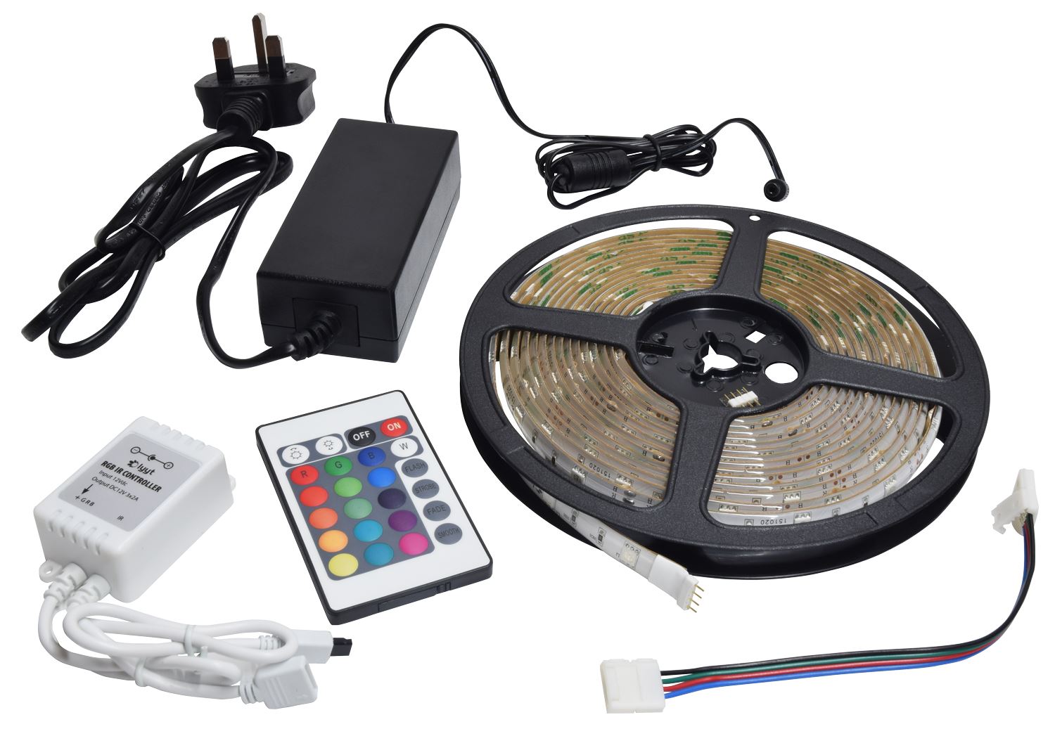 Lyyt 153.772UK In-Line RGBW LED Tape Amplifier