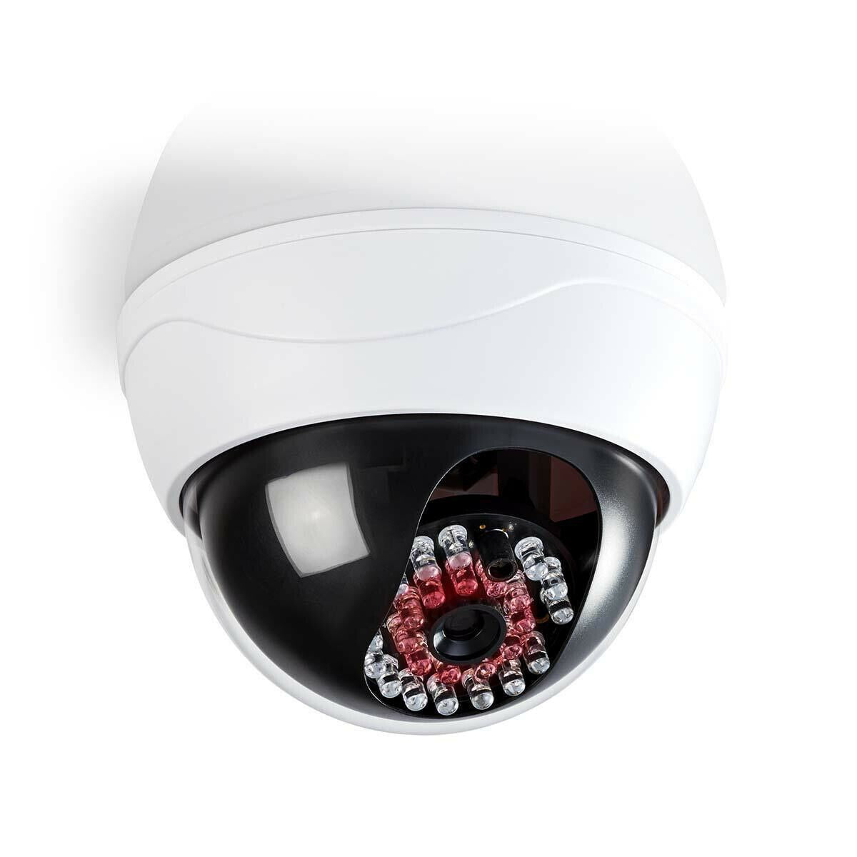 Nedis Dummy Security CCTV Fake Camera | Dome | IP44 | White