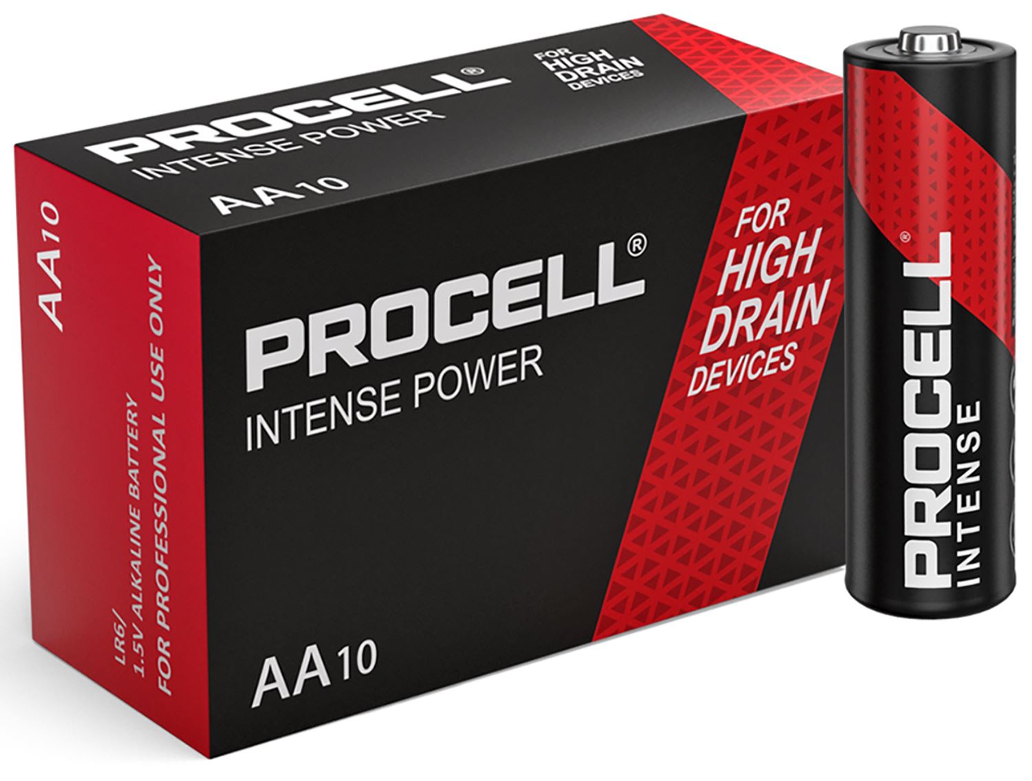 Duracell AA Battery Procell Intense - 10 Pack