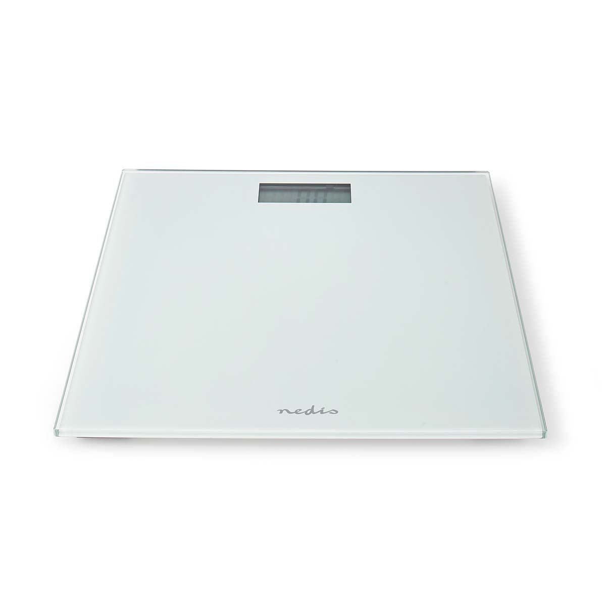 Nedis Personal Digital Weighing Scales, Tempered Glass | Max Weight 150 kg | White