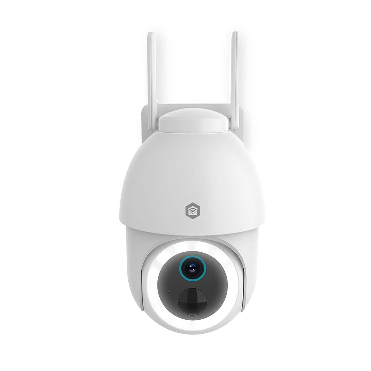 SmartLife Outdoor Camera | Wi-Fi | Spotlight | 3MP Full HD 1296p | Battery Powered | Pan tilt | IP65 | Cloud Storage (optional) / microSD (not included) / Onvif | 5 V DC | With motion sensor | Night vision | White
