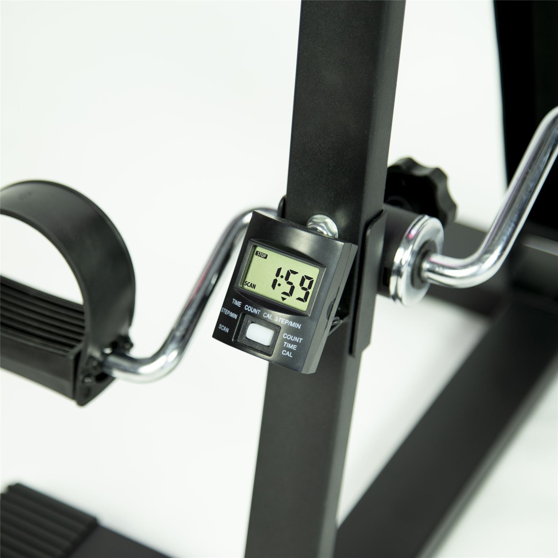 Fysic Mobility Trainer Dual Pedal/Arm Exerciser Bike Exerciser with LCD for Legs & Arms, Foot Training at Home, Office, Work, Gym , Under Desk Sitting Fitness Equipment for Men & Women