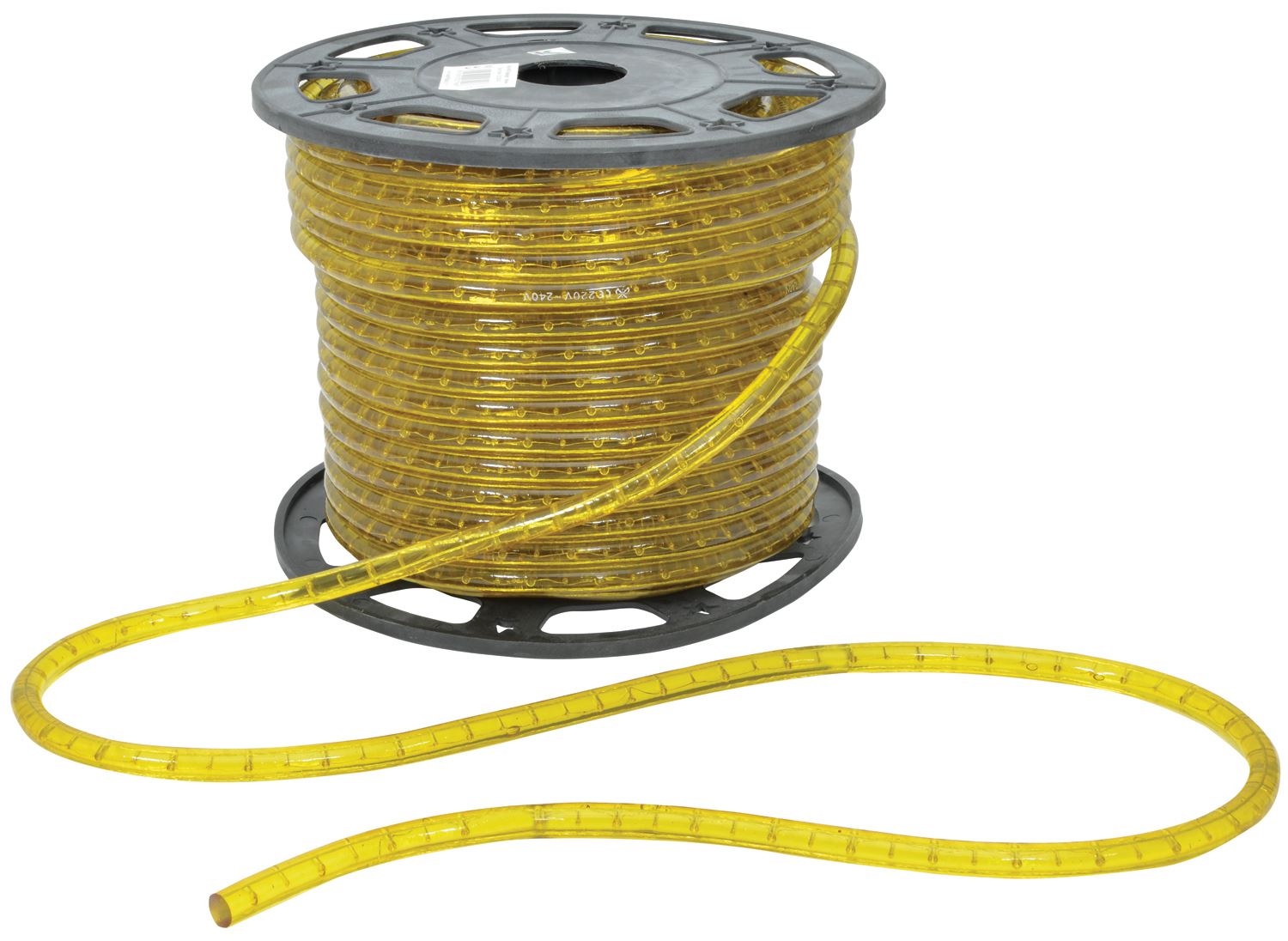 LYYT Glow Bright Yellow Rope Light - 1m Length - (Max 45m in single Run) - [Priced per M, Un-plugged]